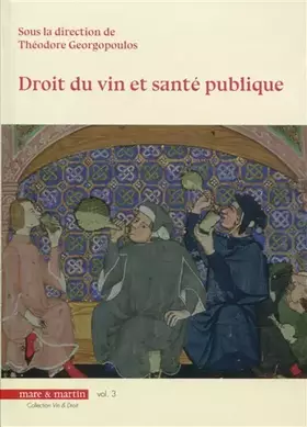 Couverture du produit · Droit du vin et santé publique - Volume 3
