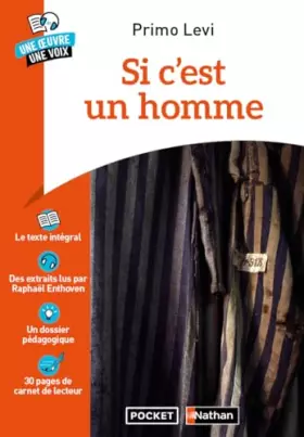 Couverture du produit · Si c'est un homme - Une oeuvre une voix