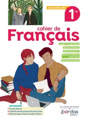 Couverture du produit · Cahier de français 1re