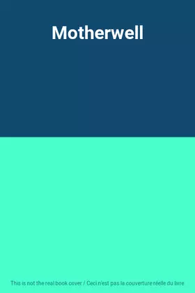 Couverture du produit · Motherwell