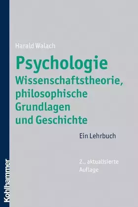 Couverture du produit · Psychologie - Wissenschaftstheorie, philosophische Grundlagen und Geschichte: Ein Lehrbuch