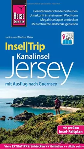 Couverture du produit · Reise Know-How InselTrip Jersey mit Ausflug nach Guernsey: Reiseführer mit Insel-Faltplan und kostenloser Web-App