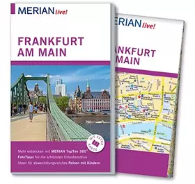 Couverture du produit · MERIAN live! Reiseführer Frankfurt am Main: Mit Extra-Karte zum Herausnehmen