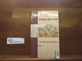 Couverture du produit · Briefe aus Afrika 1914 - 1931