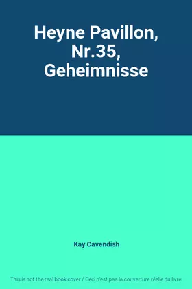 Couverture du produit · Heyne Pavillon, Nr.35, Geheimnisse