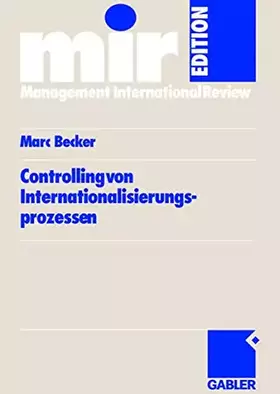 Couverture du produit · Controlling von Internationalisierungsprozessen (mir-Edition) (German Edition)