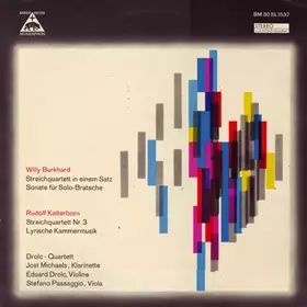 Couverture du produit · Streichquartett · Sonate / Streichquartett · Lyrische Kammermusik