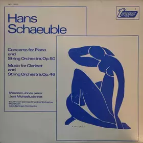 Couverture du produit · Concerto For Piano And String Orchestra, Op. 50 / Music For Clarinet And String Orchestra, Op. 46