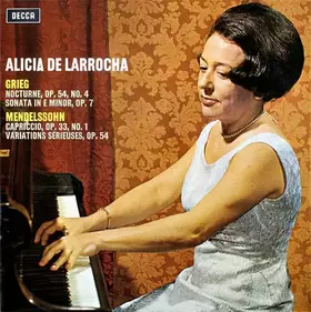 Couverture du produit · Nocturne, Op. 54, No. 4 / Sonata In E Minor, Op. 7 / Capriccio, Op. 33, No. 1 / Variations Sérieuses, Op. 54