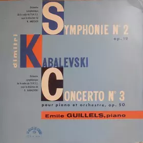 Couverture du produit · Symphonie N° 2 Op. 19 / Concerto Nº 3 Pour Piano Et Orchestre, Op. 50