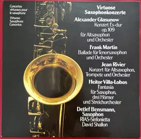 Couverture du produit · Virtuose Saxophonkonzerte  Concertos Virtuoses Pour Le Saxophone  Virtuoso Saxophone Concertos
