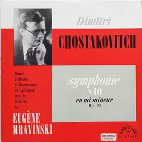 Couverture du produit · Symphonie No.10 En Mi Mineur, Op. 93
