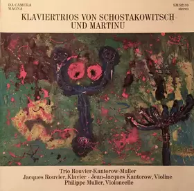 Couverture du produit · Klaviertrios von Shostakowitsch und Martinu