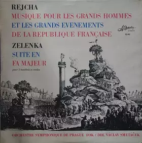 Couverture du produit · Musique Pour Les Grands Hommes Et Les Grands Evenements De La Republique Française / Suite En Fa Majeur