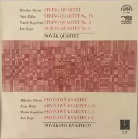Couverture du produit · String Quartet / String Quartet No. 15 / String Quartet No. 3 / String Quartet No. 6   Smyčcový Kvartet / Smyčcový Kvartet Č. 1
