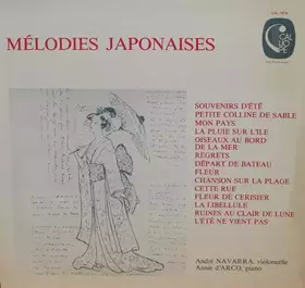 Couverture du produit · Mélodies Japonaises