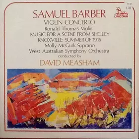 Couverture du produit · Violin Concerto / Music For A Scene From Shelley / Knoxville: Summer Of 1915