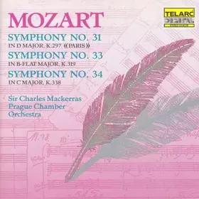 Couverture du produit · Symphony No. 31 (In D Major, K.297 «Paris») / Symphony No. 33 (In B-flat Major, K.319) / Symphony No. 34 (In C Major, K.338)