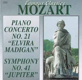 Couverture du produit · Piano Concerto No. 21 "Elvira Madigan", Symphony No. 41 "Jupiter"