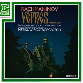 Couverture du produit · Vêpres  Vespers Op. 37