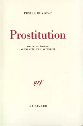 Couverture du produit · La prostitution