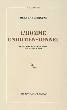 Couverture du produit · L'HOMME UNIDIMENSIONNEL