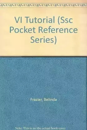 Couverture du produit · VI Tutorial (Ssc Pocket Reference Series)