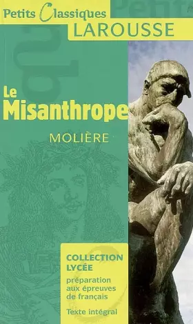 Couverture du produit · Le Misanthrope : Ou l'Atrabilaire amoureux