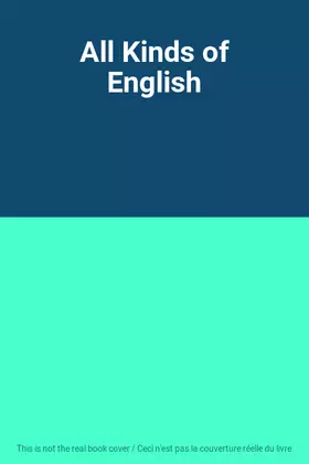 Couverture du produit · All Kinds of English