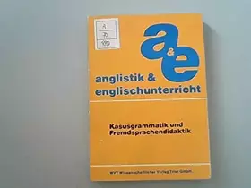 Couverture du produit · anglistik & englischunterricht. / Kasusgrammatik & Fremdsprachenunterricht