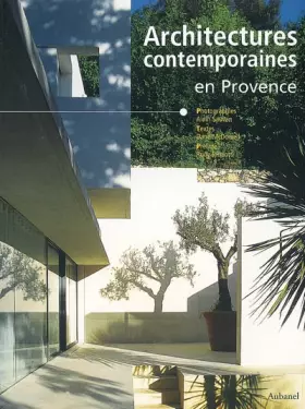 Couverture du produit · Architectures contemporaines en Provence