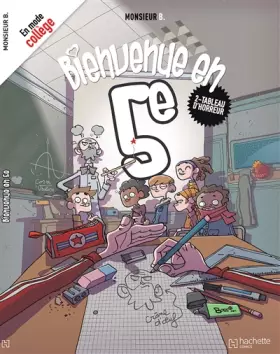 Couverture du produit · Bienvenue en 5e, Tome 1 : Tableau d'horreur