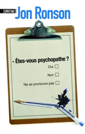 Couverture du produit · Etes-vous psychopathe ?
