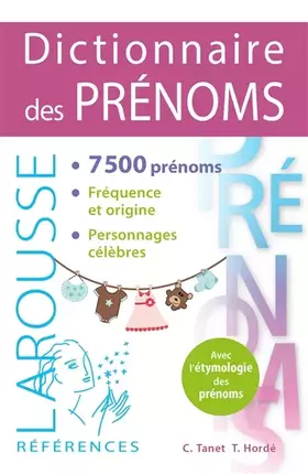 Couverture du produit · Dictionnaire des Prénoms