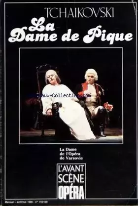 Couverture du produit · AVANT SCENE OPERA (L') du 01/04/1989 - TCHAIKOVSKI - LA DAME DE PIQUE - LA DAME DE L'OPERA DE VARSOVIE