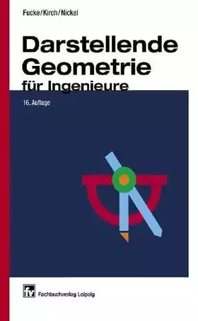 Couverture du produit · Darstellende Geometrie für Ingenieure