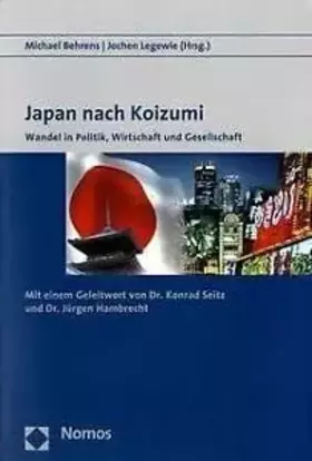 Couverture du produit · Japan nach Koizumi: Wandel in Politik, Wirtschaft und Gesellschaft