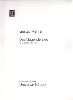 Couverture du produit · Das Klagende Lied - 3 Satzige Fassung