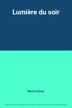 Couverture du produit · Lumière du soir