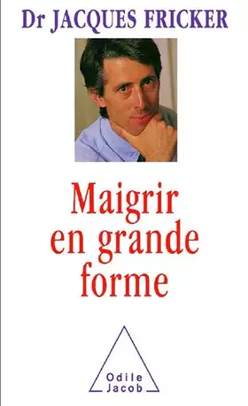 Couverture du produit · Maigrir en grande forme