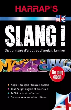 Couverture du produit · Harrap's slang - Dictionnaire d'argot anglais et américain