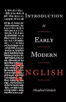 Couverture du produit · Introduction Early Modern English