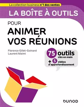 Couverture du produit · La boîte à outils pour animer vos réunions