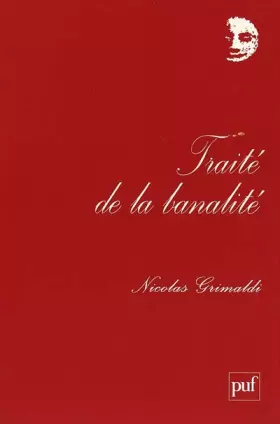Couverture du produit · Traité de la banalité