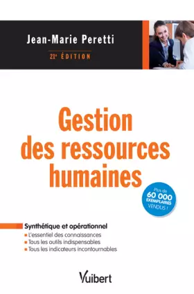 Couverture du produit · Gestion des ressources humaines 21e edt