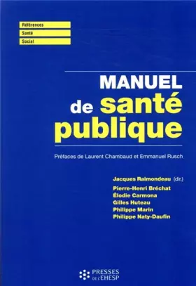 Couverture du produit · Manuel de santé publique