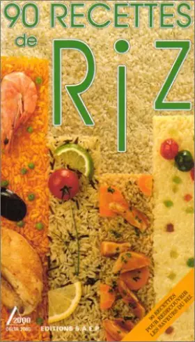 Couverture du produit · 90 recettes de riz