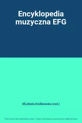 Couverture du produit · Encyklopedia muzyczna EFG