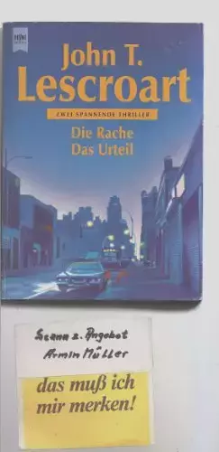 Couverture du produit · Die Rache /Das Urteil: Zwei spannende Thriller (Heyne Tip des Monats (23))