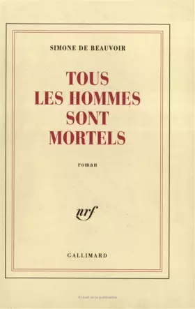 Couverture du produit · Tous les hommes sont mortels